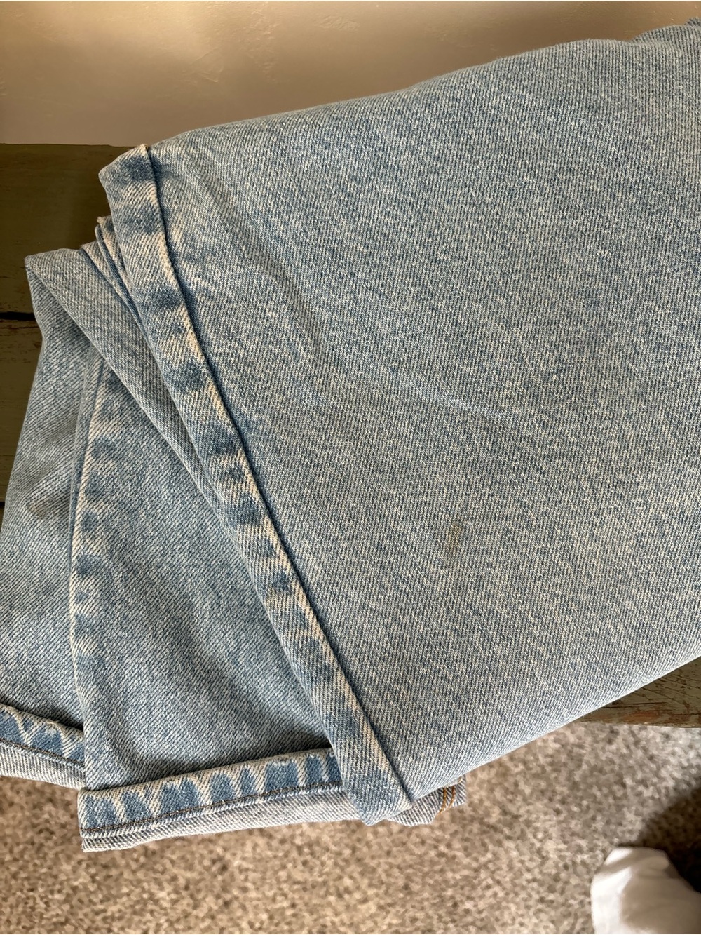 GreatLand Light Wash Boyfriend Jeans - Classic Light Blue - Picture 4 of 5